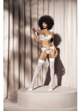 Ensemble Trois Pièces Blanc 8743WHT Volume 2